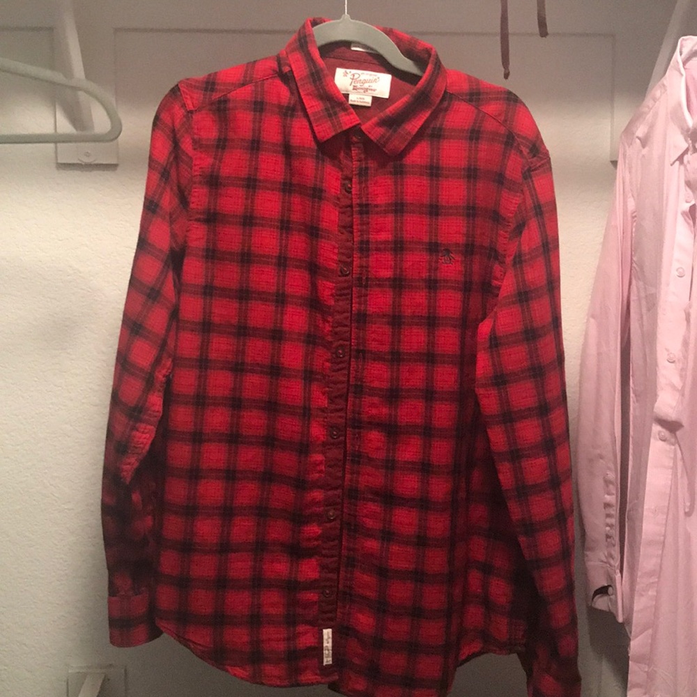 Penguin Long sleeve shirt Slim fit